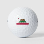 State Flag Of California Republic Golf Balls at Zazzle
