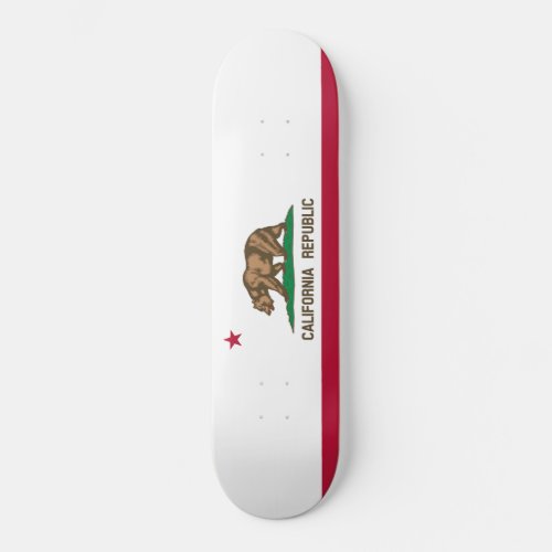 State Flag of California Skateboard