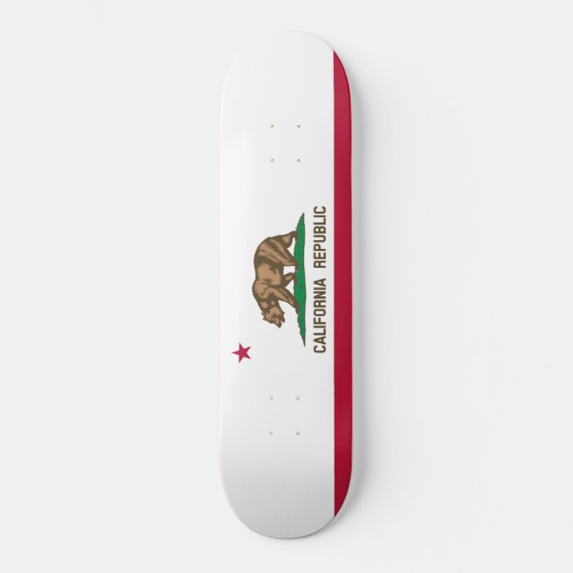 State Flag of California Skateboard (Front)