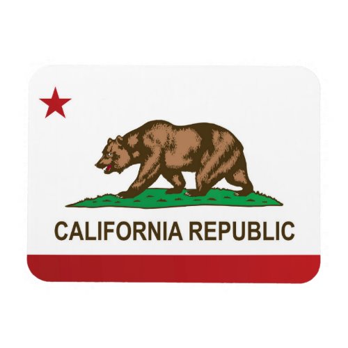 State Flag of California USA Magnet