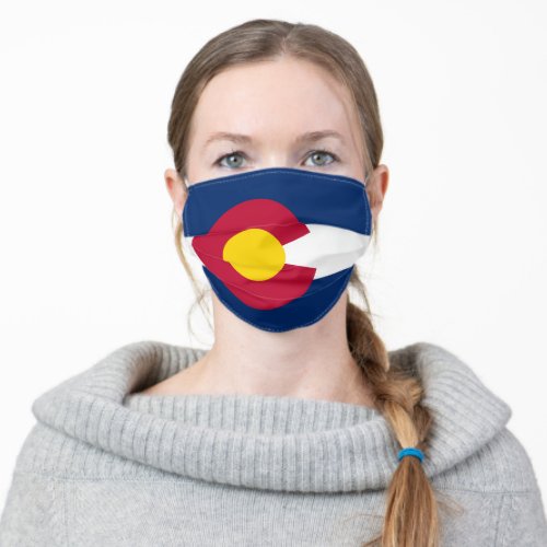 State Flag of Colorado Adult Cloth Face Mask