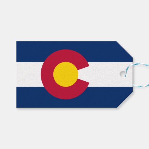 State Flag of Colorado Gift Tags