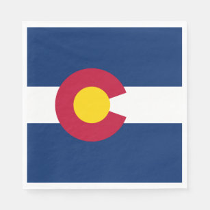 State Flag of Colorado Napkins