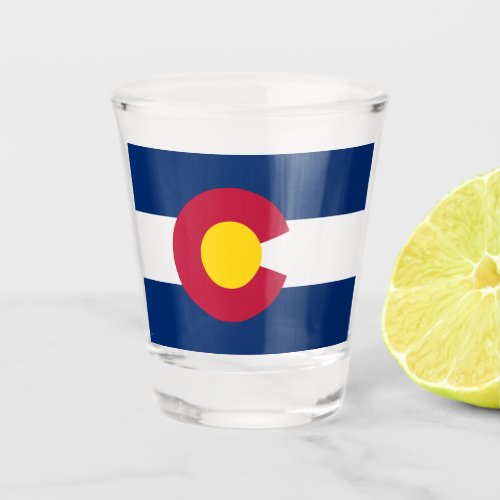 State Flag of Colorado Shot Glass