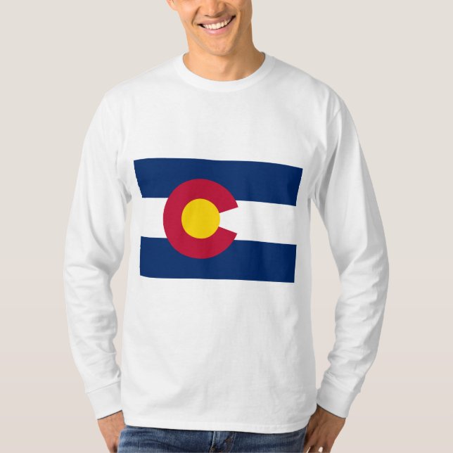 State Flag of Colorado T-Shirt (Front)