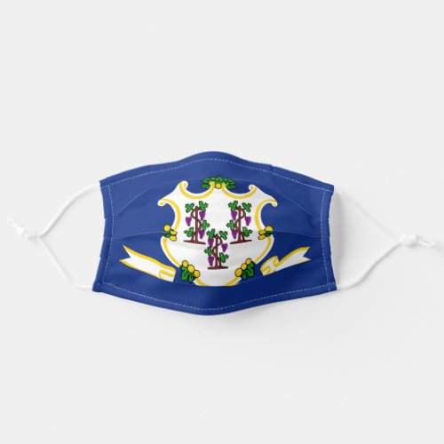 State Flag of Connecticut Adult Cloth Face Mask