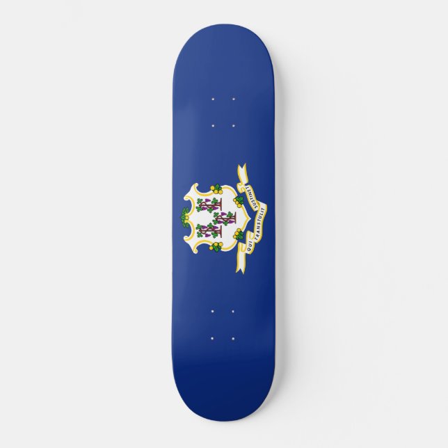 State Flag of Connecticut Skateboard (Front)