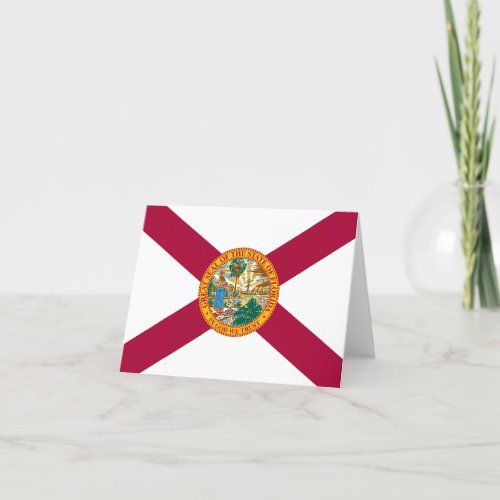 State flag of Florida Card