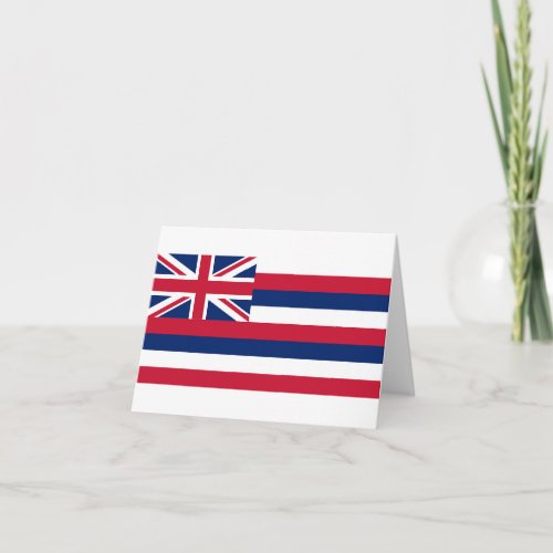 State flag of Hawaii Card