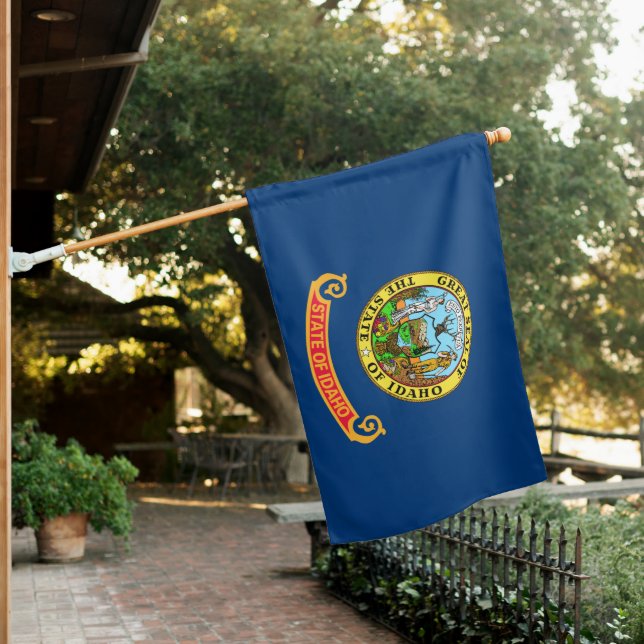 State Flag of Idaho (In SItu)