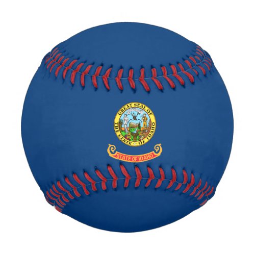 State Flag of Idaho Baseball
