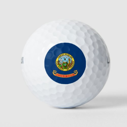 State Flag of Idaho Golf Balls