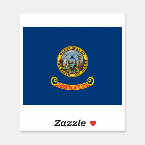 State flag of Idaho Sticker