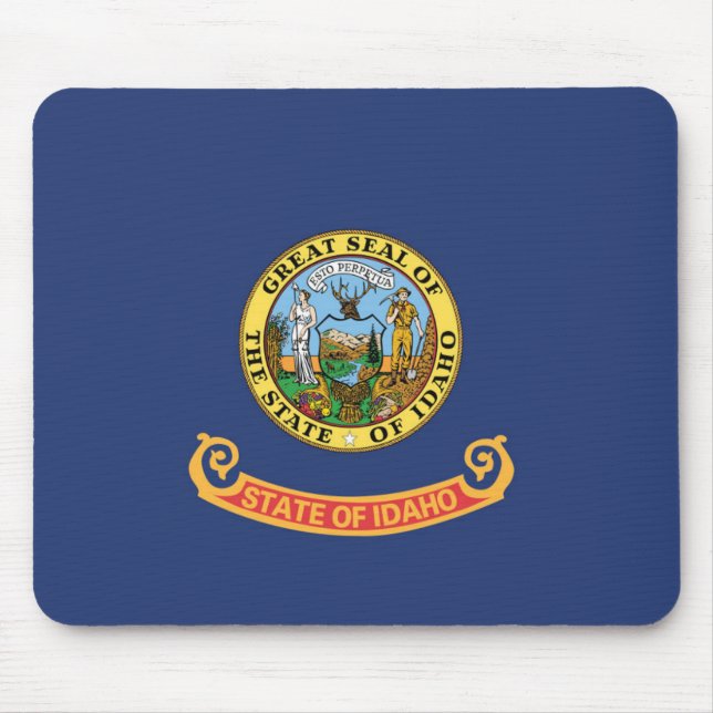 State Flag of Idaho, USA Mouse Pad (Front)