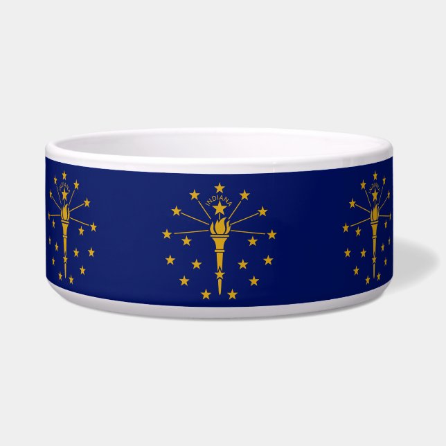 State Flag of Indiana Bowl (Front)