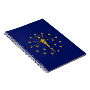 State Flag of Indiana Notebook