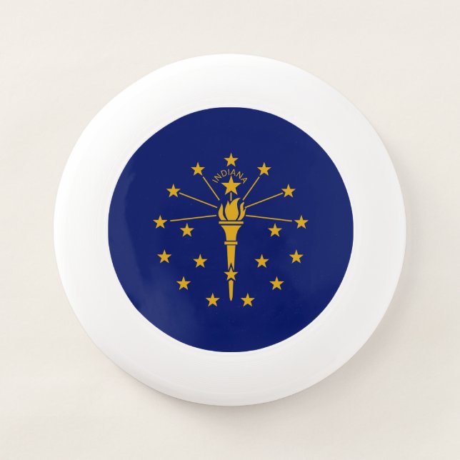State Flag of Indiana Wham-O Frisbee (Front)