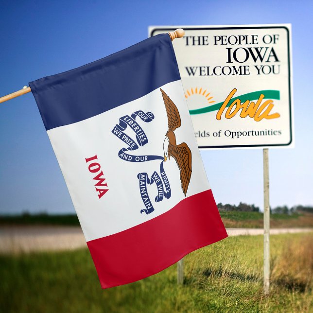 State Flag of Iowa (State Flag of Iowa Cover)