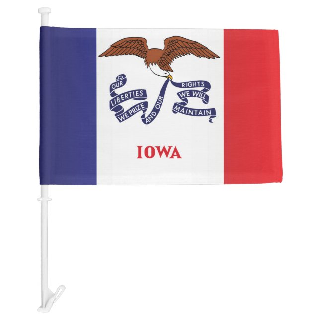 State Flag of Iowa, USA (Front)