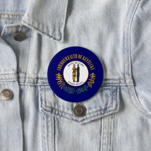 State Flag of Kentucky Button
