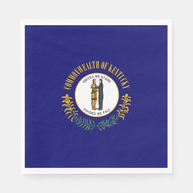 State Flag of Kentucky Napkins (Front)
