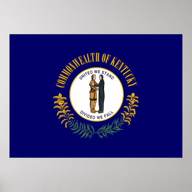 State Flag of Kentucky Poster (Front)