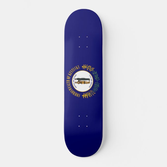 State Flag of Kentucky Skateboard (Front)