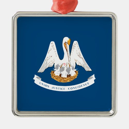 State Flag of Louisiana Ceramic Ornament