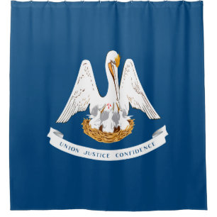 State Flag of Louisiana Shower Curtain