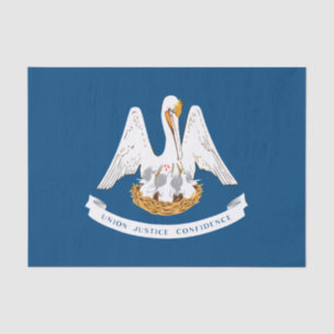 State Flag of Louisiana Tissue Paper