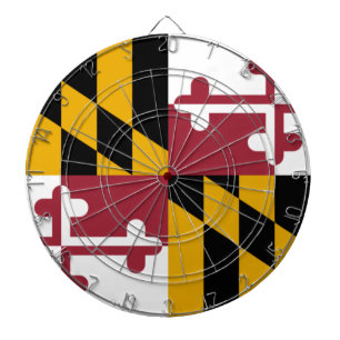 State Flag of Maryland Dart Board