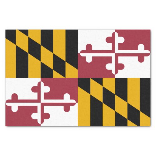 State Flag of Maryland Tissue Paper