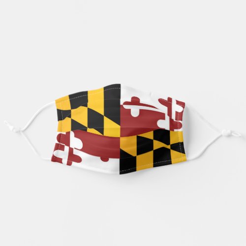 State Flag of Maryland USA Adult Cloth Face Mask