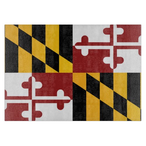 State Flag of Maryland USA Cutting Board