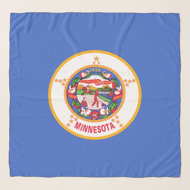State Flag of Minnesota Scarf (Front)