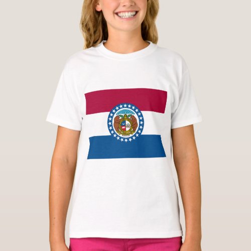 State Flag of Missouri T_Shirt