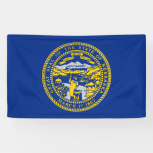 State Flag of Nebraska Banner