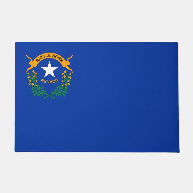 State Flag of Nevada Doormat (Front)