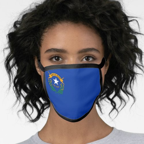 State Flag of Nevada Face Mask