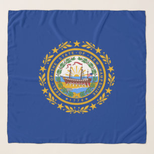 State Flag of New Hampshire Scarf