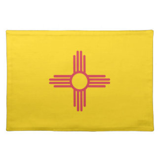 State Flag of New Mexico, USA Cloth Placemat