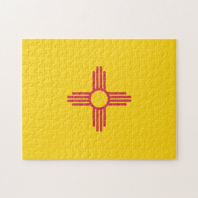 State Flag of New Mexico, USA Jigsaw Puzzle (Horizontal)