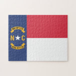 State Flag of North Carolina, USA Jigsaw Puzzle<br><div class="desc">State Flag of North Carolina,  USA</div>