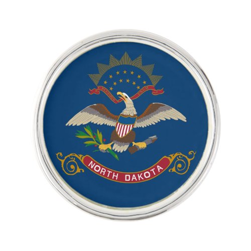 State Flag of North Dakota Lapel Pin