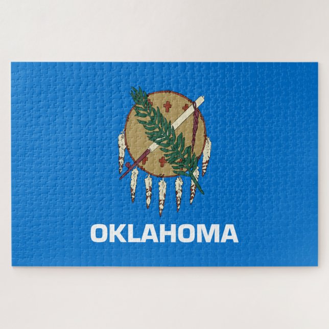 State Flag of Oklahoma Jigsaw Puzzle (Horizontal)