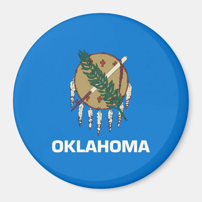 State Flag of Oklahoma Magnet (Front)