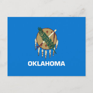 State Flag of Oklahoma Postcard