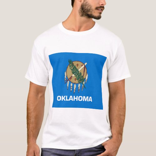 State Flag of Oklahoma T_Shirt