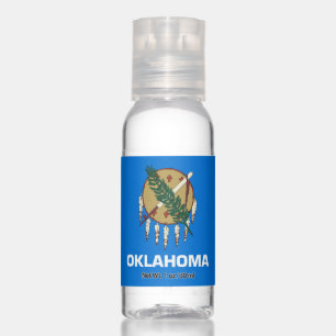 State Flag of Oklahoma, USA Hand Sanitizer