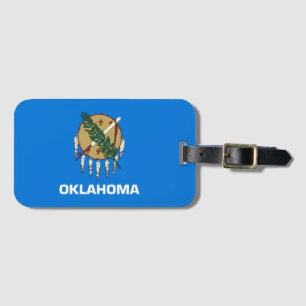 State Flag of Oklahoma, USA Luggage Tag